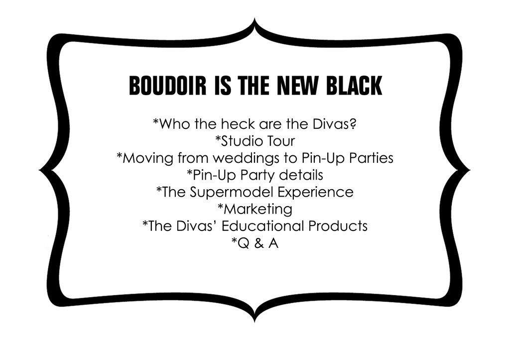 Boudoir is the new black