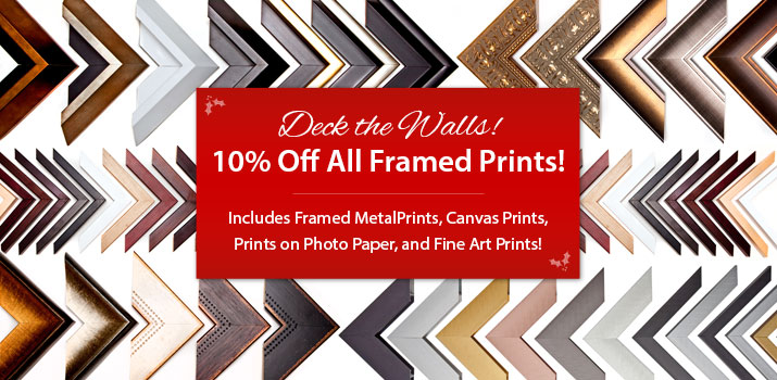 framed photo prints for christmas